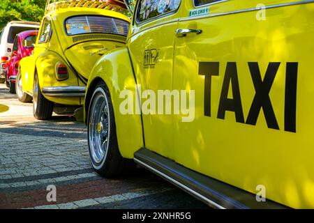 28. Juli 2024 Bursa Türkei. . Harmancik Käfer Camp in Bursa Türkei Stockfoto