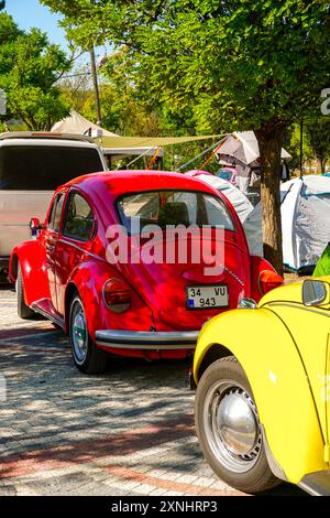 28. Juli 2024 Bursa Türkei. . Harmancik Käfer Camp in Bursa Türkei Stockfoto