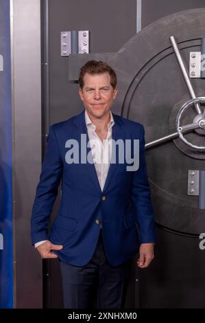 New York, Usa. 31. Juli 2024. NEW YORK, NEW YORK – JULI 31: Kevin J. Walsh nimmt am 31. Juli 2024 an der New Yorker Premiere von Apple Original Films „The Instigators“ im Jazz im Lincoln Center Teil. Quelle: Ron Adar/Alamy Live News Stockfoto