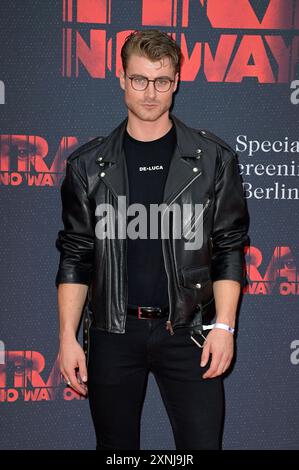 Linus Weber beim Special Screening des Kinofilms Trap: No Way out im Zoo Palast. Berlin, 31.07.2024 *** Linus Weber bei der Sondervorführung des Films Trap No Way Out im Zoo Palast Berlin, 31 07 2024 Foto:XF.xKernx/xFuturexImagex Trap 4794 Stockfoto