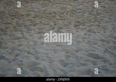 18 Juni 2024 Selcuk Izmir Türkei . Pamucak Beach bei Sonnenuntergang Stockfoto