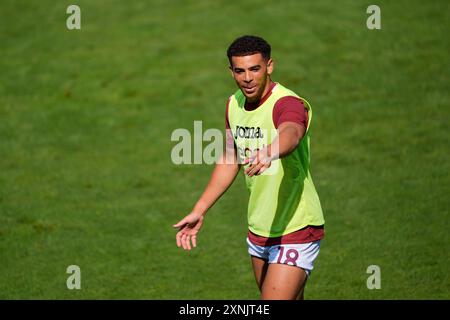 Lione, Francia. Juli 2024. Torino Che Adams während des Freundschaftsspiels zwischen Bourgoin Jallieu und Torino FC im STADE PIERRE RAJON in Lione. August 2024. Sport - Fußball - EXKLUSIVER TORINO FC (Foto: Fabio Ferrari/LaPresse) Credit: LaPresse/Alamy Live News Stockfoto