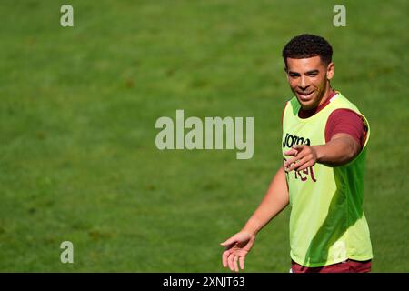 Lione, Francia. Juli 2024. Torino's Che Adams - während des Freundschaftsspiels zwischen Bourgoin Jallieu und Torino FC im STADE PIERRE RAJON in Lione. August 2024. Sport - Fußball - EXKLUSIVER TORINO FC (Foto: Fabio Ferrari/LaPresse) Credit: LaPresse/Alamy Live News Stockfoto