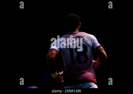 Lione, Francia. Juli 2024. Torino Che Adams während des Freundschaftsspiels zwischen Bourgoin Jallieu und Torino FC im STADE PIERRE RAJON in Lione. August 2024. Sport - Fußball - EXKLUSIVER TORINO FC (Foto: Fabio Ferrari/LaPresse) Credit: LaPresse/Alamy Live News Stockfoto