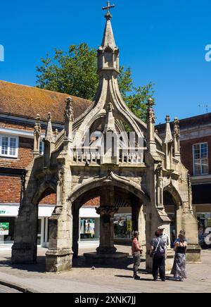 Geflügel Cross, Salisbury, Wiltshire, England, Vereinigtes Königreich, GB Stockfoto