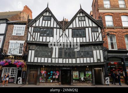 Sir Thomas Herbert’s House, oft als Herbert House bekannt, ist ein denkmalgeschütztes Gebäude in York aus dem 16. Und 17. Jahrhundert in York, England Stockfoto