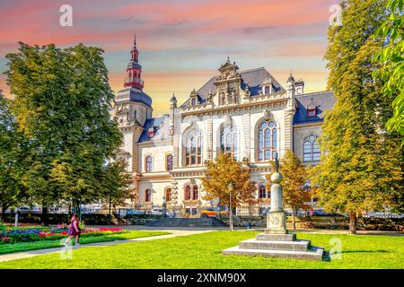 Altstadt von Merseburg, Deutschland Stockfoto