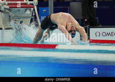 Parigi, Frankreich. 31. August 2024. Lukas Martens aus Deutschland bei den Olympischen Sommerspielen 2024, Mittwoch, 31. Juli 2024, in Paris, Frankreich. (Foto: Gian Mattia D'Alberto/LaPresse) Credit: LaPresse/Alamy Live News Stockfoto