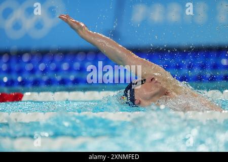 Parigi, Frankreich. 31. August 2024. Lukas Martens aus Deutschland bei den Olympischen Sommerspielen 2024, Mittwoch, 31. Juli 2024, in Paris, Frankreich. (Foto: Gian Mattia D'Alberto/LaPresse) Credit: LaPresse/Alamy Live News Stockfoto