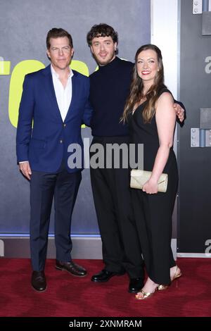 Ny. 31. Juli 2024. Kevin J. Walsh, Jack Harlow, Alison Winter at Arrivals for THE INSTIGATORS Premiere, Jazz at Lincoln Center, New York, NY, 31. Juli 2024. Quelle: J. Lingo/Everett Collection/Alamy Live News Stockfoto