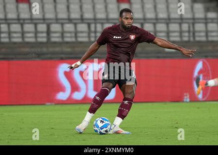 Lassana Coulibaly von US Salernitana 1919 während Bari vs Salernitana, Freundschaftsfußballspiel in Bari, Italien, Juli 31 2024 Stockfoto