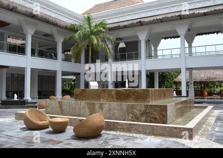 Playa Del Carmen, QR, Mexiko - 04-06-2012: Grand Sunset Princess Hotel in Playa Del Carmen Stockfoto