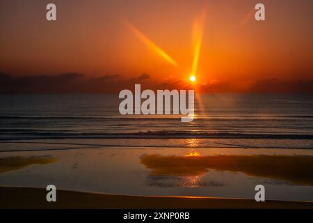Strandtage Stockfoto