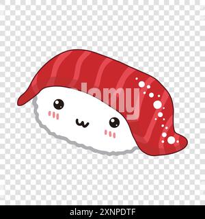 Süßes Thunfisch-Sushi Stock Vektor