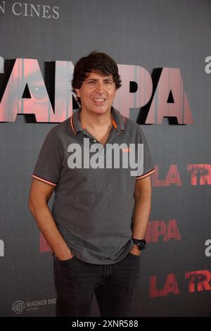 Madrid, Spanien. August 2024. TRAP feiert am 8. Januar 2024 in Madrid, Spanien. (Foto: Hazhard Espinoza Vallejos/NurPhoto) Credit: NurPhoto SRL/Alamy Live News Stockfoto