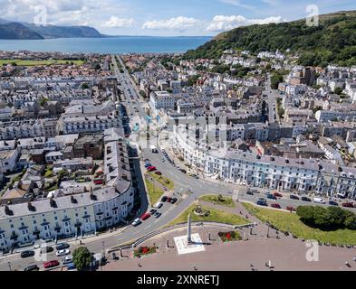 Gloddaeth Hauptstraße Llandudno Stadtzentrum, Nordwales, Großbritannien Stockfoto