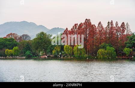 Hangzhou im Herbst, HDR-Bild Stockfoto