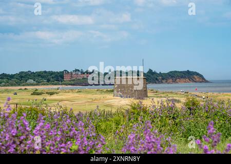 Martello Tower Felixstowe Ferry Suffolk UK Stockfoto