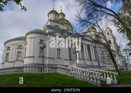 Spassky Kathedrale im Frühjahr. Penza, Russland Stockfoto