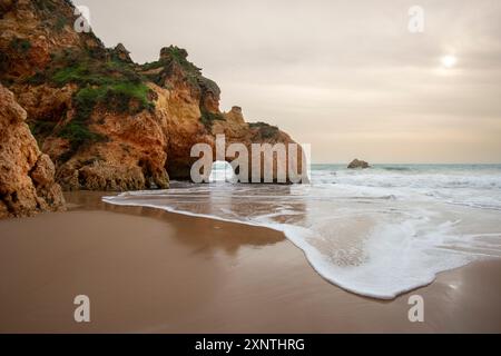 Praia da Prainha an der Algarve, Portugal Stockfoto