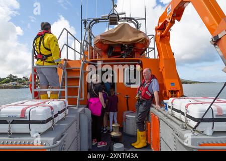 VALENTIA Island RNLI Besuchertag Stockfoto