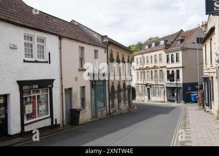 Geschäfte in Bradford on Avon in Wiltshire im Vereinigten Königreich Stockfoto