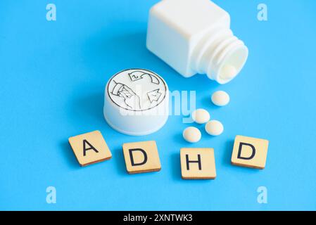 ADHS-Pillen Stockfoto