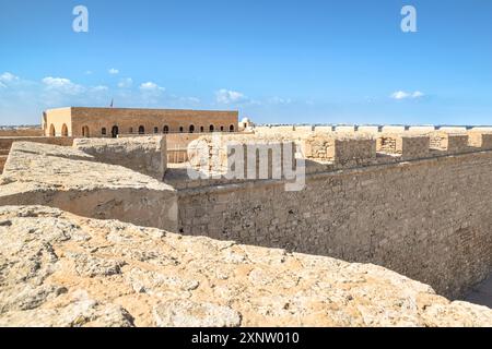 Borj El Kebir, eine osmanische Festung aus dem 16. Jahrhundert, Mahdia, Tunesien. Stockfoto