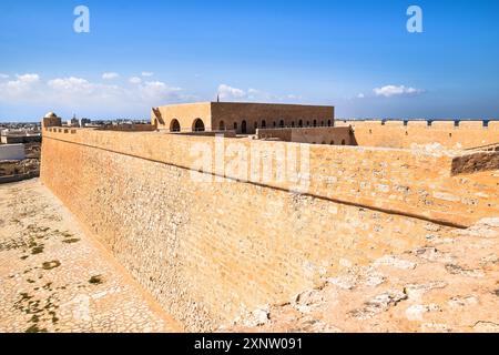 Borj El Kebir, eine osmanische Festung aus dem 16. Jahrhundert, Mahdia, Tunesien. Stockfoto