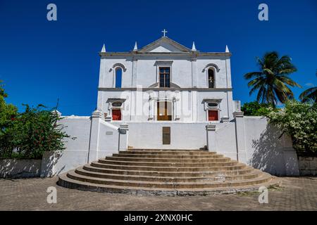 Kirche Nossa Senhora da Saude, Insel Mosambik, UNESCO-Weltkulturerbe, Mosambik, Afrika Stockfoto