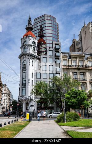 Zentrum von Buenos Aires, Argentinien, Südamerika Stockfoto