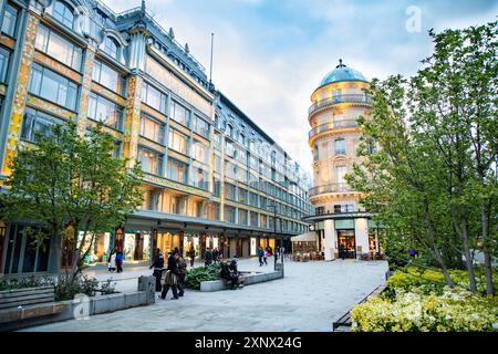 La Samaritaine Gebäude, Paris, Frankreich, Europa Stockfoto