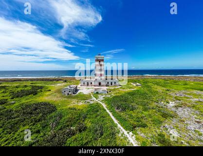 Kolonialleuchtturm auf der Insel Goa in der Nähe der Insel Mosambik, Mosambik, Afrika Copyright: MichaelxRunkel 1184-12172 Stockfoto