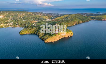 Luftaufnahme von Kigoma, am Tanganjikasee, Tansania, Ostafrika, Afrika Copyright: MichaelxRunkel 1184-12198 Stockfoto