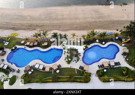 Das Hotel befindet sich am Strand des Westin Playa Bonita, Panama-Stadt, Republik Panama, Zentralamerika Stockfoto