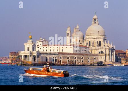 Basilika Santa Maria della Salute, UNESCO-Weltkulturerbe, Venedig, Region Venetien, Italien, Europa Stockfoto