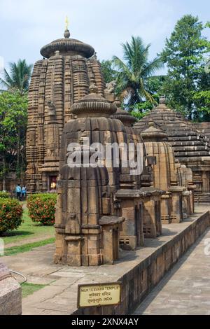 Der Mukteswara-Tempel aus dem 9. Jahrhundert, der der hinduistischen Gottheit Shiva in Bhubaneswar gewidmet ist, wurde auch als Stadt der Tempel in Bhubaneswar, Odisha, Indien, Asien bezeichnet Stockfoto