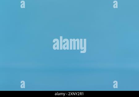 Leere blaue Hintergrundvorlage für Produktmockup unendlich nahtlos mit Kopierraum Stockfoto
