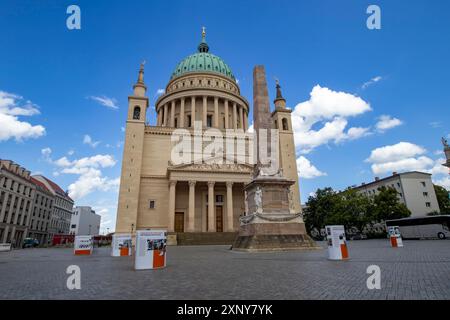 Nikolaikirche in Potsdam, Brandenburg Stockfoto