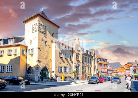 Altstadt von Wernigerode, Deutschland Stockfoto