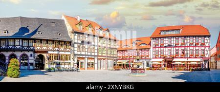 Altstadt von Wernigerode, Deutschland Stockfoto