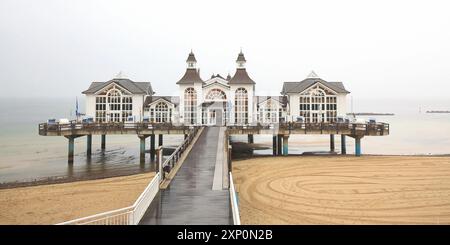 Sellin Pier auf der Ostseeinsel Rügen Stockfoto