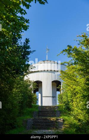 Herrnhut ist eine Stadt im sächsischen Landkreis Goerlitz in der Oberlausitz. Zentral zwischen den Städten Loebau und Zittau gelegen, ist es bekannt als die Stockfoto