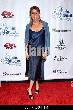 Burbank, USA. August 2024. Nancy Lee Grahn kam am 2. August 2024 in Burbank, CA. © Lisa OConnor/AFF-USA.com Credit: AFF/Alamy Live News zum 40. Jahrestag in Santa Barbara Stockfoto