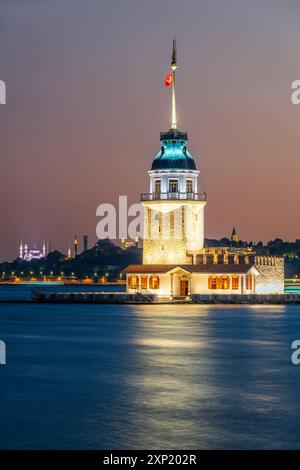 KIZ Kulesi (Maidenturm), Istanbul, Türkei Stockfoto