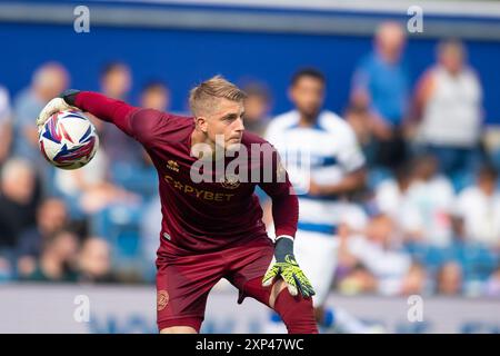 August 2024; Loftus Road Stadium, Shepherds Bush, West London, England; Football-freundlich vor der Saison, Queens Park Rangers gegen Brighton und Hove Albion; Paul Nardi von Queens Park Rangers Credit: Action Plus Sports Images/Alamy Live News Stockfoto