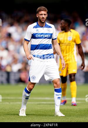 Sam Field der Queens Park Rangers während des Freundschaftsspiels vor der Saison in der Loftus Road, London. Bilddatum: Samstag, 3. August 2024. Stockfoto