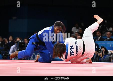 Paris, Frankreich. August 2024. Während der Olympischen Spiele in Paris 2024 in Frankreich. Foto: Laurent Zabulon/ABACAPRESS. COM Credit: Abaca Press/Alamy Live News Stockfoto