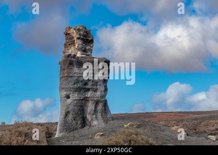 Geschichtete Stadt natürliche Attraktion auf der Insel Lanzarote, Kanarische Inseln, Spanien Stockfoto