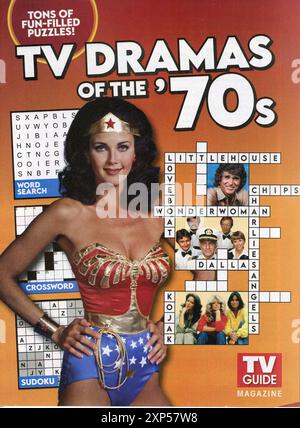 Sonderausgabe von Fernsehdramen der 70er Jahre von TV Guide, 2024, USA Stockfoto